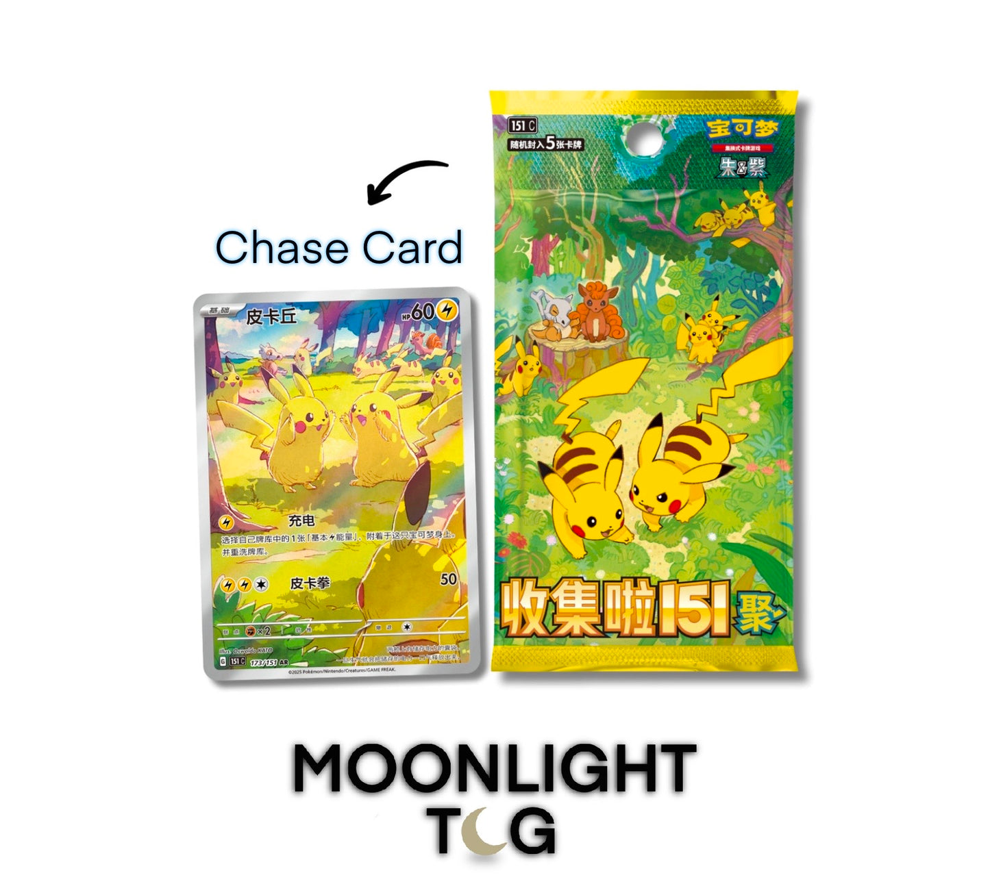 Pokémon TCG: Simplified Chinese 151 Gathering Volume 4 Surprise Coin Box (Random Artwork)