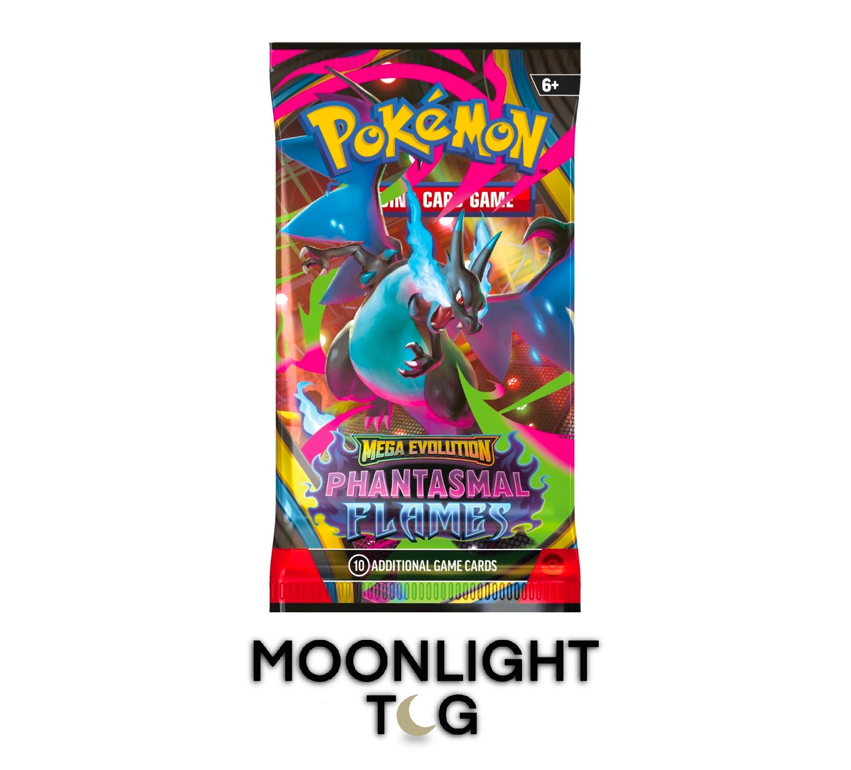 Pokémon TCG: Phantasmal Flames Booster Pack – Moonlight TCG