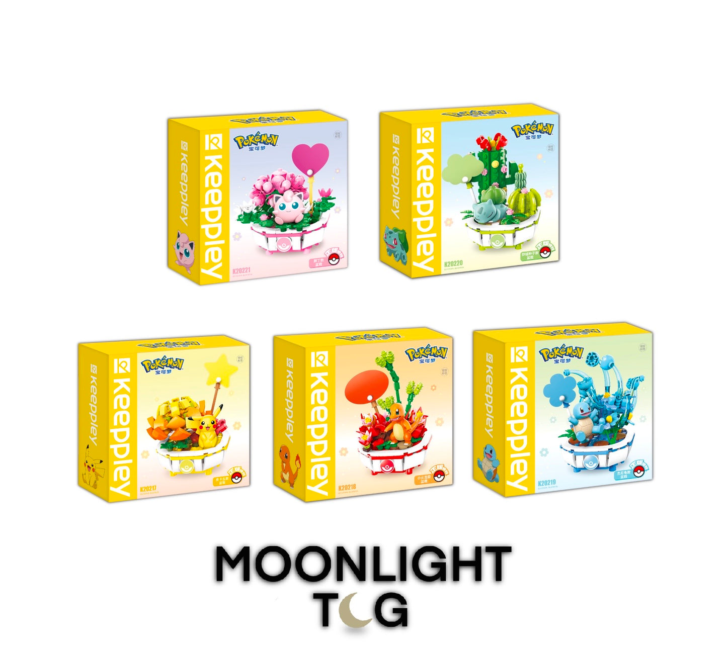 Keeppley Pokémon Bonsai Building Set