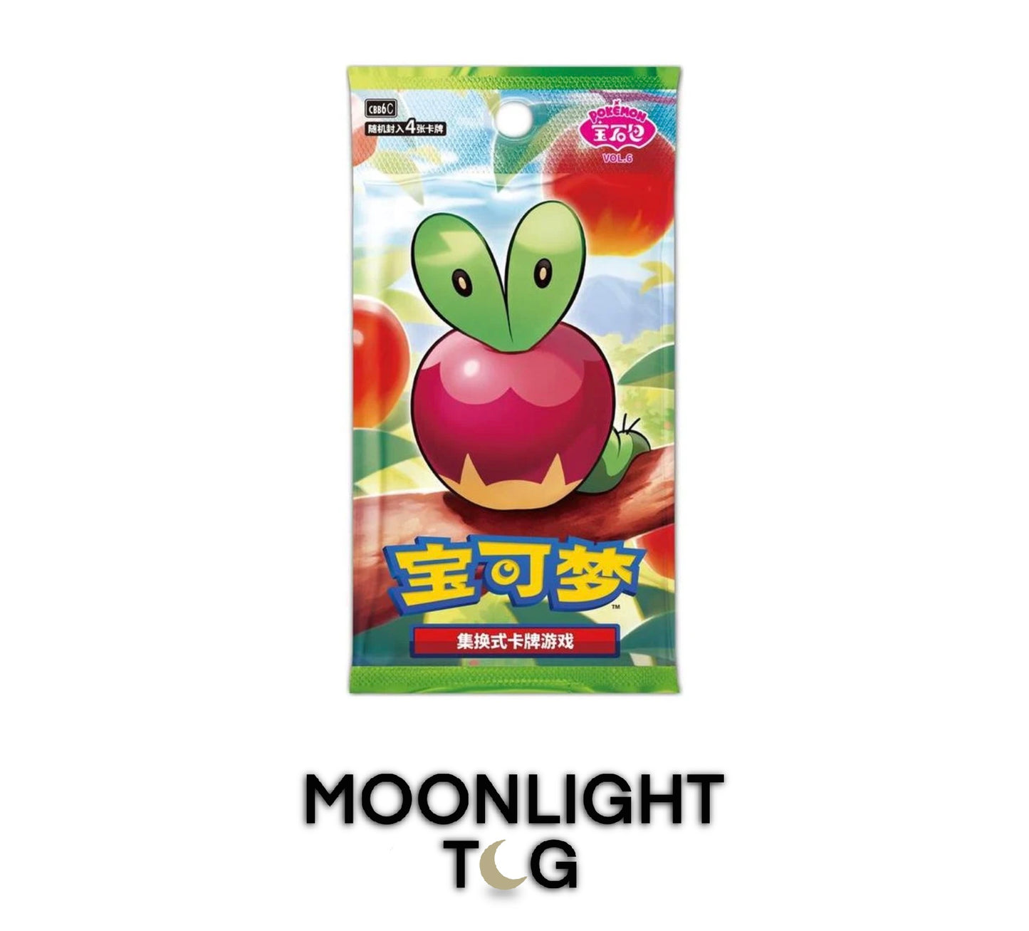 Pokémon TCG: Simplified Chinese Gem 4 Booster Box (18 Packs)