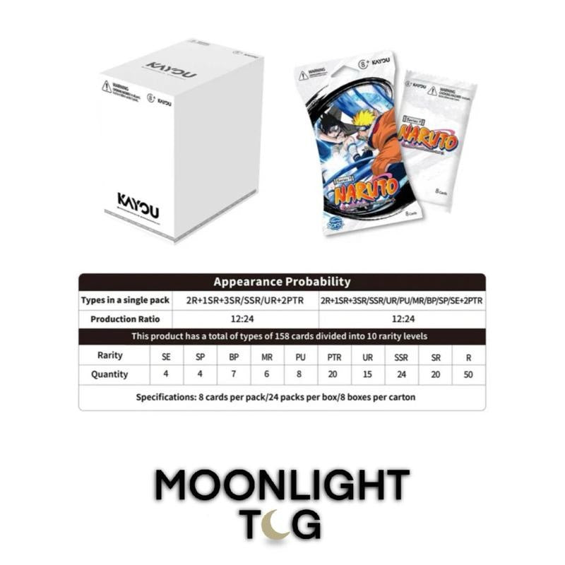 Kayou: Naruto Smriti Series - Heaven Scroll Sleeved Booster Pack