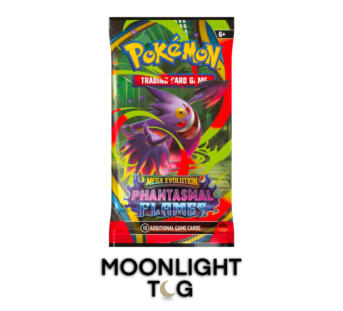 Pokémon TCG: Phantasmal Flames Booster Pack – Moonlight TCG